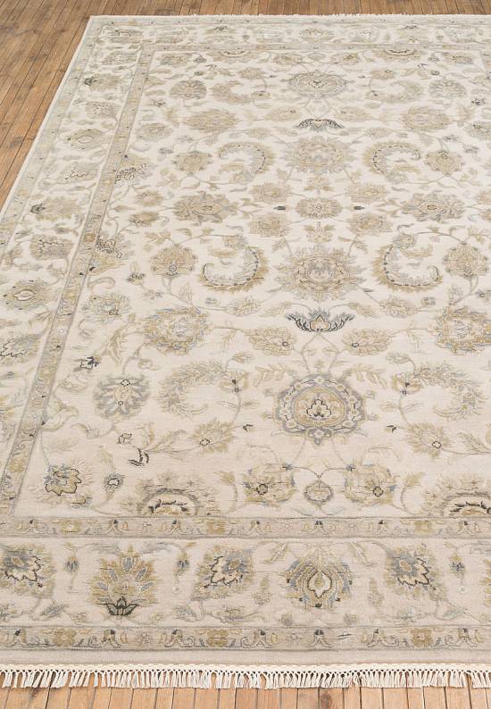 Элитный ковер ручной работы NRA-16-1 10/10 Antique White/Antique White