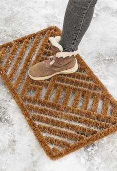 Входной коврик Doormat kokos Wire rope-006