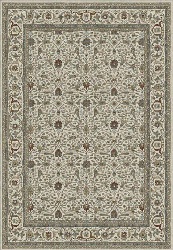 Классический тонкий ковер VA6418-V476