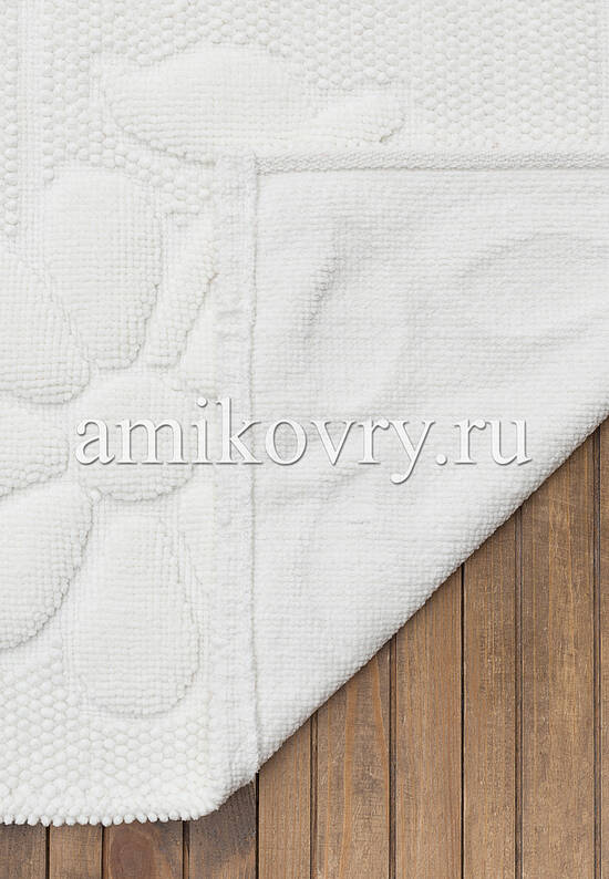 Коврик для ванной Sonil Cotton SCTN 10-White