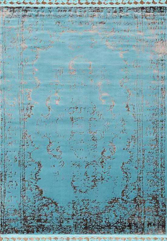 Винтажный турецкий ковер 02 Turquoise