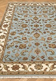 ковер в перспективе против ворса Kashan gold 10/10 RS-03-2-Light Blue/Ivory