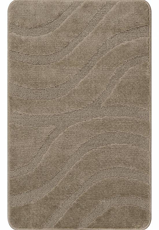 Серый коврик для ванной Symphony 2507 Fungi Grey