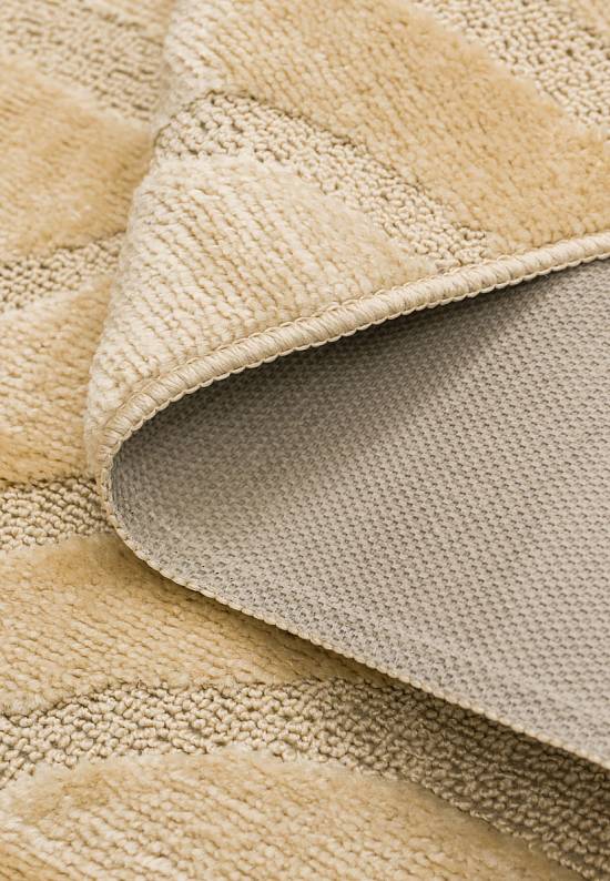 Бежевый комплект ковриков для ванной и туалета Symphony 2540 Beige PS