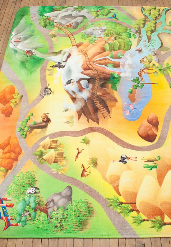 Детский мягкий игровой коврик Savane