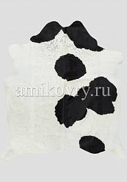 дизайн натуральной шкуры коровы Черно-белая 220