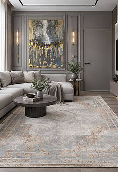 ковер в интерьере Allure 17495A-H15714