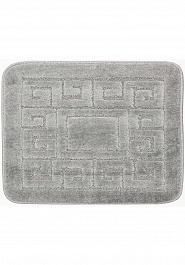 дизайн коврика для ванной Confetti Bath Maximus Ethnic 2504 Platinum квадрат