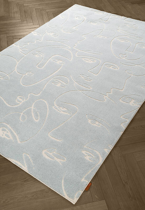 Дизайнерский ковер Faces 461.057-AE501