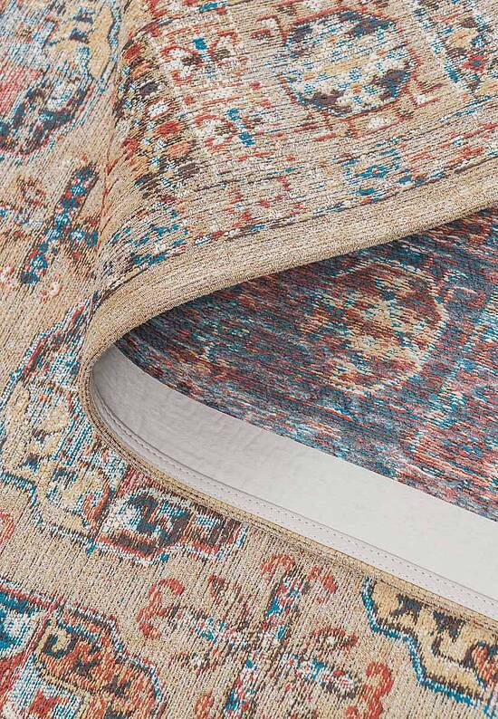 Винтажный безворсовый ковер LM6080-L397