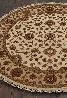 ковер в перспективе против ворса Kashan gold 10/10 SC-733-Ivory/Camel