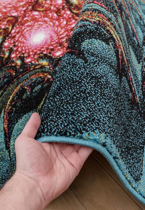 Недорогой синтетический ковер C016-Multicolor