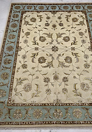 дизайн ковра Kashan gold 10/10 CH-114-Ivory/Green