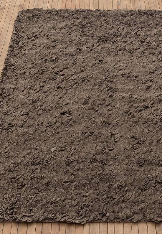 Ковер ручной работы с рельефом 1500.001-dark beige