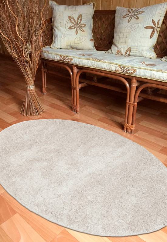 Мягкий ковер с длинным ворсом 180 Beige