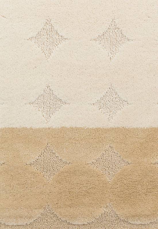 Бежевый комплект ковриков для ванной комнаты и туалета Edremit 2540 Beige BQF