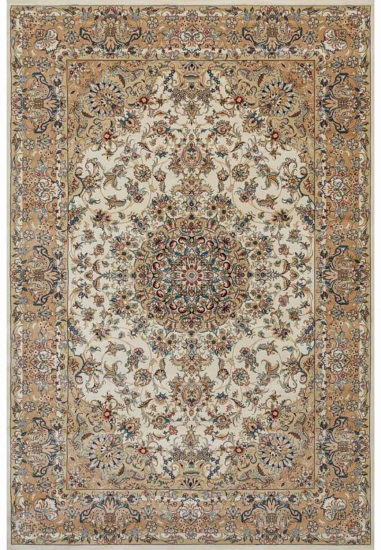 Восточный ковер из Ирана Super Tabriz 1.75392-cream-pink