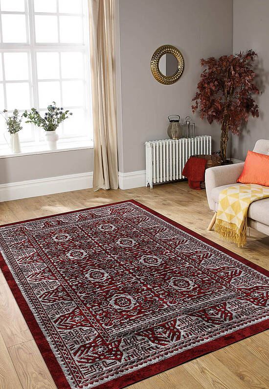 Двусторонний безворсовый ковер SC6177