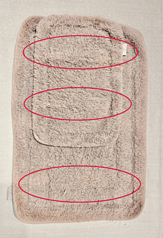 комплект ковриков для ванной Irya Bath Nico-Grey