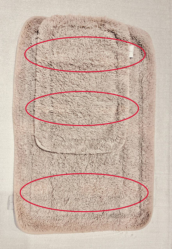 Серый комплект ковриков для ванной и туалета Nico-Grey discount