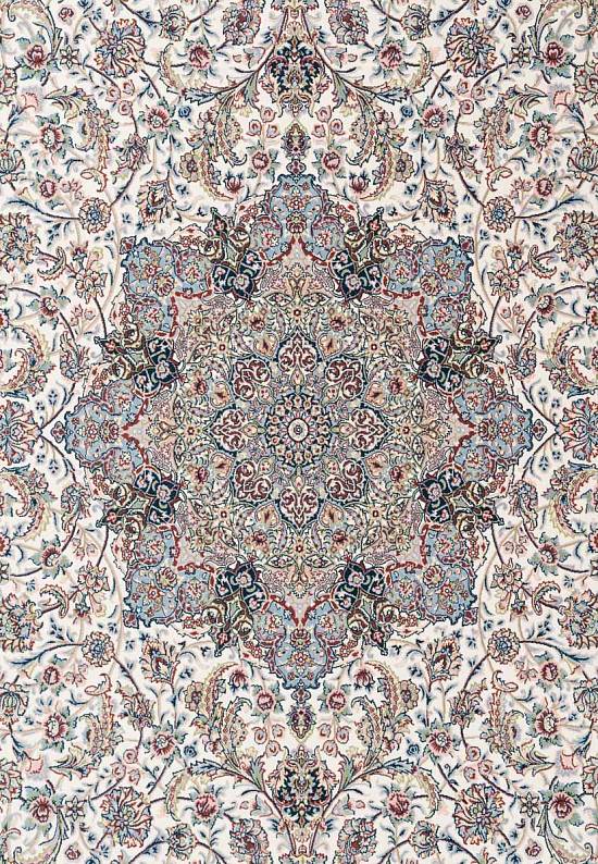 Иранский высокоплотный ковер Paniz Cream-Copper