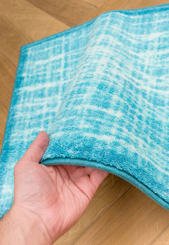Бирюзовый коврик для ванной Stream 01 Turquoise