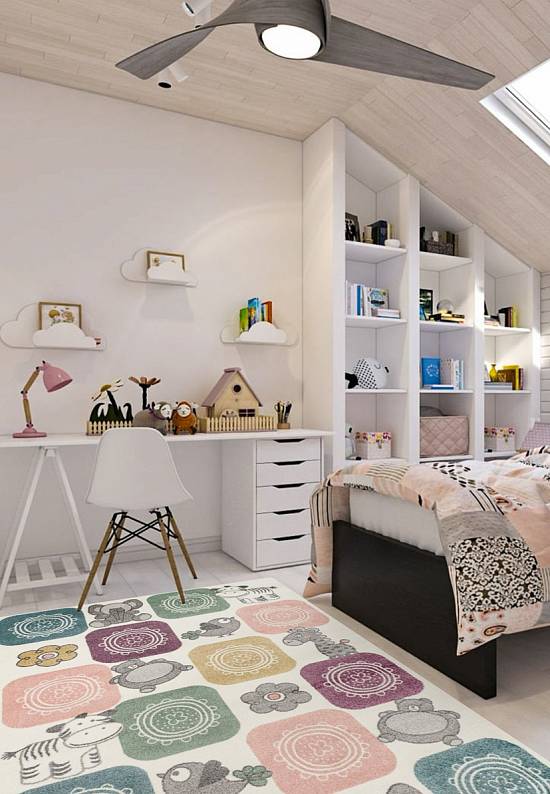 Недорогой современный ковер 2920-Light Cream