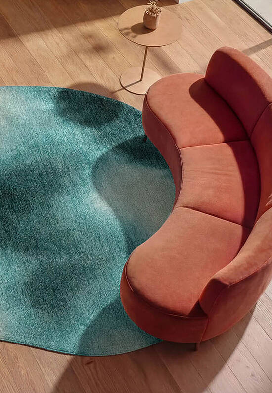 Безворсовый ковер из полиэстера LR6252-L436 outdoor