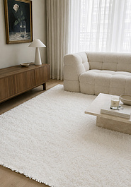 ковер в интерьере Ligne Pure Adore Snow