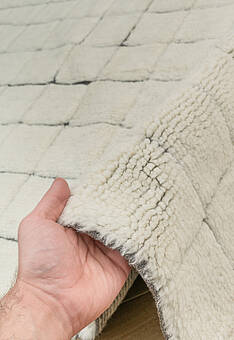 фактура ковра Lorena Canals Wool Mosaic Natural