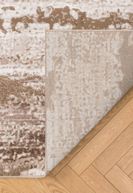 Недорогой современный ковер F173-Beige