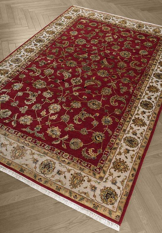 Элитный ковер ручной работы 10/10 S-39-1-Red/Ivory