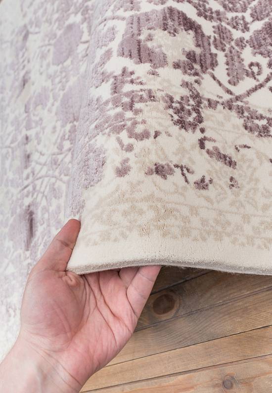 Турецкий ковер из акрила 1511 Cream-Lilac