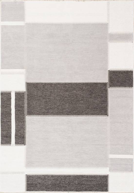 Двусторонний безворсовый ковер NK 08 Grey Antrasit