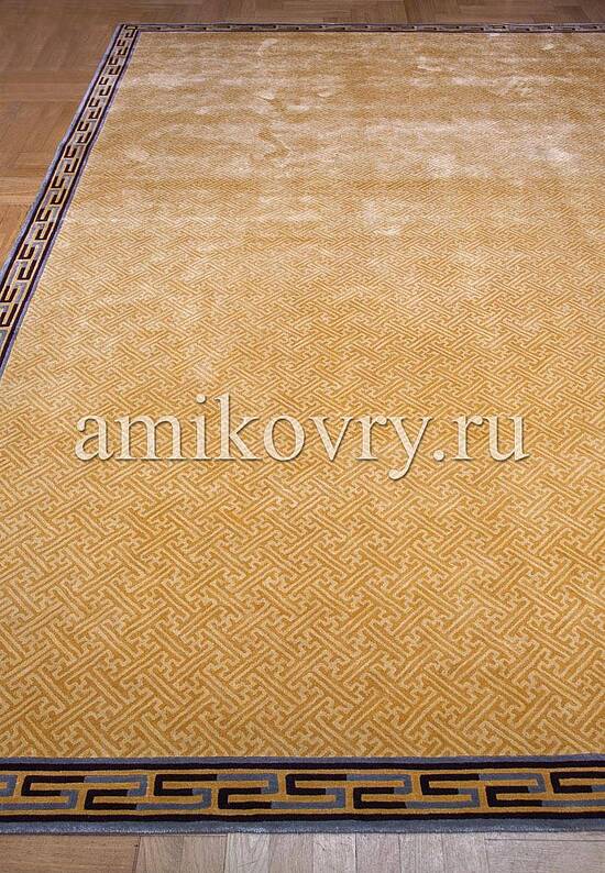 Элитный дизайнерский ковер ручной работы C35Rec1601