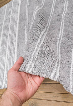 фактура коврика для ванной Irya Bath Martil-Grey