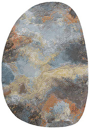 дизайн ковра Platinum RP5417-R665 P фигура