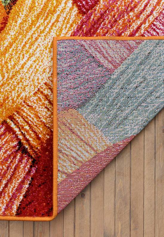 Недорогой синтетический ковер C010-Multicolor