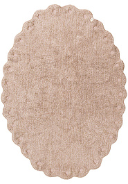 дизайн ковра Lorena Canals Cotton Pine Cone Pearl Pink