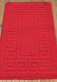 коврик для ванной в перспективе Confetti Bath Maximus Ethnic 2586 Red