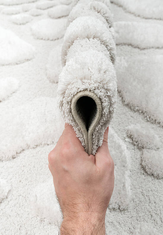 Мягкий пушистый ковер RE6005-R55