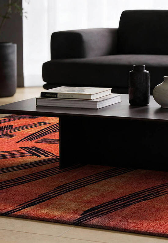 Безворсовый ковер из полиэстера LR6251-L431 outdoor