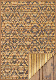 дизайн двустороннего безворсового ковра Smart Weave Vergi-Caramel