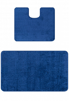 Комплект ковриков для ванной Confetti Bath Maximus Unimax 2582 Dark Blue BQ