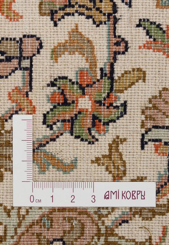 Шелковый ковер ручной работы из Индии 244189-Keshan beige/rose