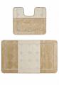 Комплект ковриков для ванной Confetti Bath Maximus Edremit 2540 Beige BQ