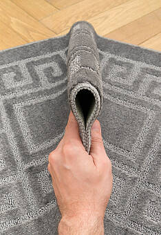 фактура коврика для ванной Confetti Bath Maximus Ethnic 2503 Opal Grey