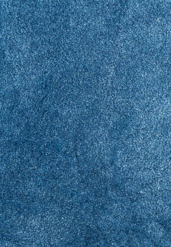 Синий мягкий коврик для ванной 3531 Dark Blue