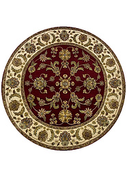 дизайн ковра Kashan gold 10/10 CH-11-Red/Ivory круг