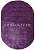 Мягкий ковер с длинным ворсом 9515-violet discount2